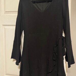 Altar’d State Black Long Sleeve Dress